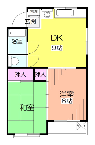 北野駅 徒歩6分 構造:鉄骨ALC