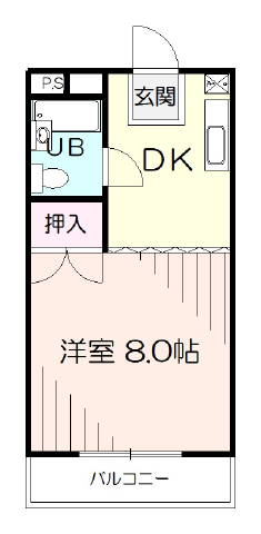 北野駅 徒歩5分 構造:軽量鉄骨造
